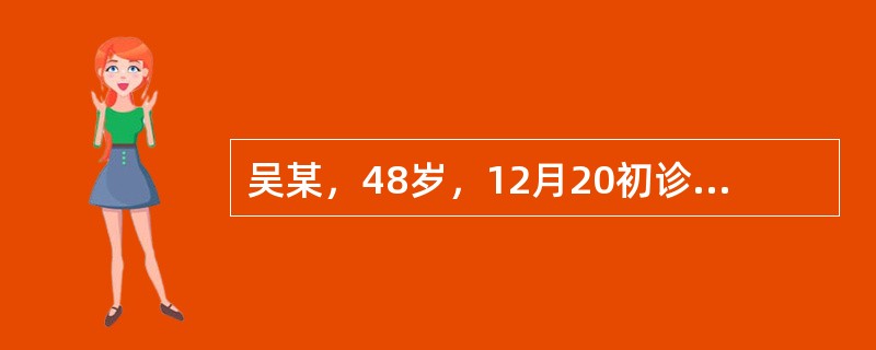 吴某，48岁，12月20初诊，症见恶寒重，发热轻，无汗，头痛，鼻塞声重，时流清涕，咳嗽吐白痰，口不渴，舌苔薄白，脉浮紧。本病例的治法为