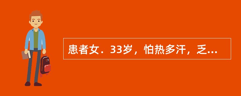 患者女．33岁，怕热多汗，乏力，多食易饥3个月就诊。查体：心律齐，心率120次／分，双手颤抖，甲状腺Ⅱ度肿大最可能的诊断是
