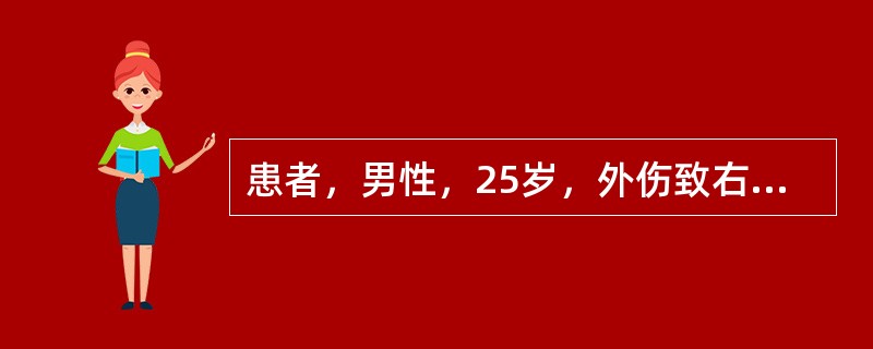 患者，男性，25岁，外伤致右侧胫骨骨折，行右小腿石膏外固定一天后出现患肢剧痛，足背动脉搏动消失，足趾苍白、麻木发凉，小腿张力增高，局部有水疱，牵拉足趾引起小腿疼痛其临床诊断是