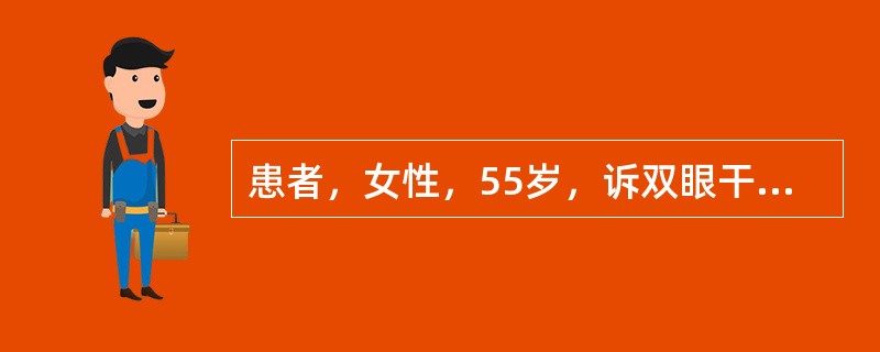 患者，女性，55岁，诉双眼干涩、异物感2年，伴口干及关节痛等全身症状。为进一步明确诊断，对该患者可进行的检查项目是