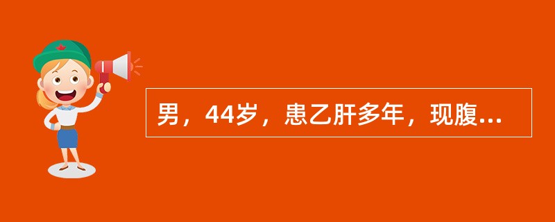 男，44岁，患乙肝多年，现腹痛，腹胀，AFP增高，消瘦、乏力，影像检查如图，最可能的诊断是<img border="0" style="width: 276px;