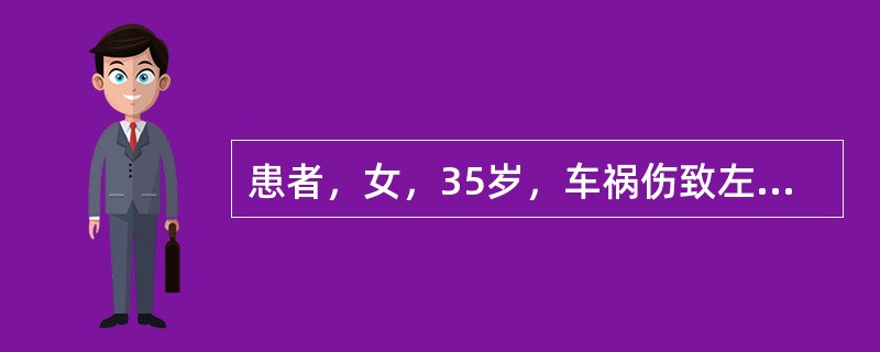 患者，女，35岁，车祸伤致左侧髋臼骨折，经手术切开复位螺钉固定，单髋"人"字石膏固定2个月，拆除石膏后才开始康复治疗。行走时患者向右摇摆，应该加强训练的主要肌群是