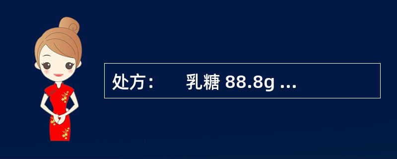 处方： 　乳糖 88.8g 　　　糖粉 38.0g 　　　10%硝酸甘油乙醇溶液 0.6g 硝酸甘油 　　　淀粉浆 适量 　　 硬脂酸镁 0g 制成1000片（每片含硝酸甘油0.5mg）病制备片剂时发