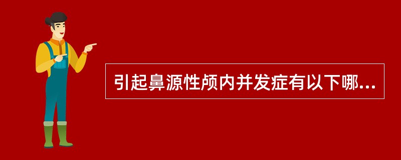 引起鼻源性颅内并发症有以下哪几种解剖学基础?()