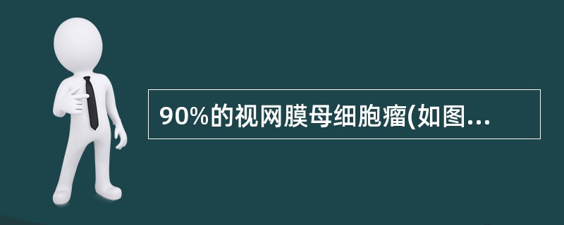 90%的视网膜母细胞瘤(如图)发生在()<img border="0" style="width: 218px; height: 181px;" src=