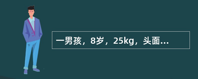 一男孩，8岁，25kg，头面部，四肢会阴开水烫伤3小时，烧伤面积50%，深Ⅱ度20%，Ⅲ度30%，烦躁不安，手足湿润，心律160次/分，呼吸25次/分，伤后无尿。其紧急处理应首先()