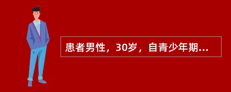 患者男性，30岁，自青少年期间经常流鼻涕，打喷嚏，头痛，经五官科大夫检查，初步诊断为鼻炎或鼻窦炎。为了明确诊断，该患者行鼻旁窦CT扫描，描述错误的是