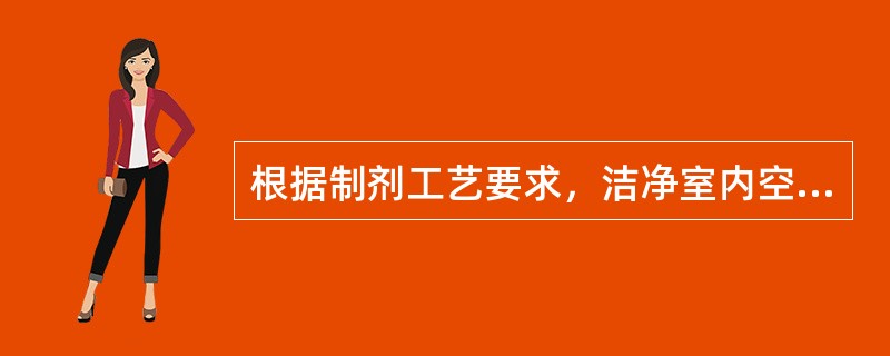 根据制剂工艺要求，洁净室内空气应净化达到一定等级洁净度。制剂室洁净区最适宜的相对湿度为