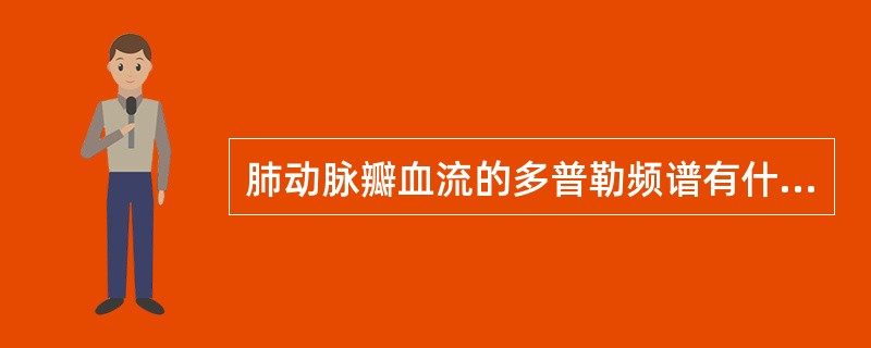 肺动脉瓣血流的多普勒频谱有什么特点