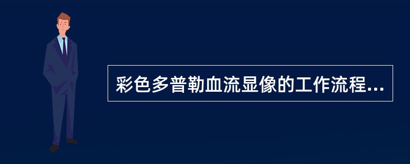 彩色多普勒血流显像的工作流程不包括下列哪项内容()