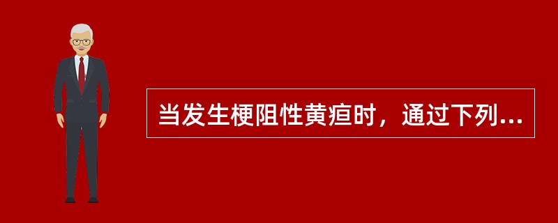 当发生梗阻性黄疸时，通过下列哪项声像图特征可诊断肝外胆管结石，从而排除肝外胆管肿瘤：