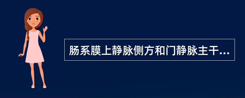 肠系膜上静脉侧方和门静脉主干下方的结构是：