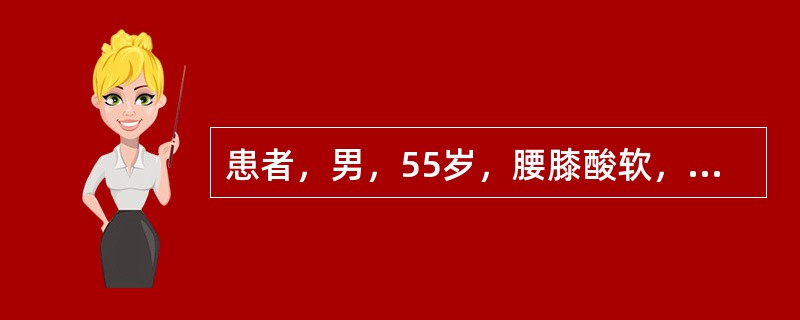 患者，男，55岁，腰膝酸软，畏寒肢冷，腹痛便秘，宜首选的药物是()