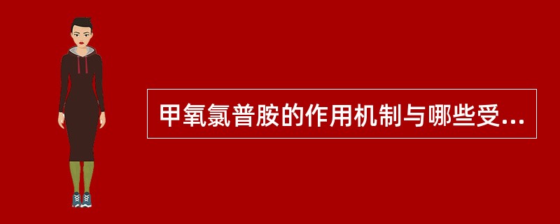 甲氧氯普胺的作用机制与哪些受体有关