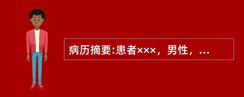 病历摘要:患者×××，男性，21岁，不慎从3米高处坠落，双足着地，出现双足跟肿胀疼痛，腰痛不能站立。查体：腰1棘突有压痛和叩击痛，双足足跟部肿胀，触痛（＋），双下肢感觉正常，双足伸<img wi