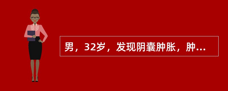 男，32岁，发现阴囊肿胀，肿块2个月余，近3个月来有所增大，结婚5年未生育，体检：双侧附睾尾均可扪及不规则硬结，与阴囊皮肤粘连，胸片示右肺陈旧性结核病灶。最可能的诊断为