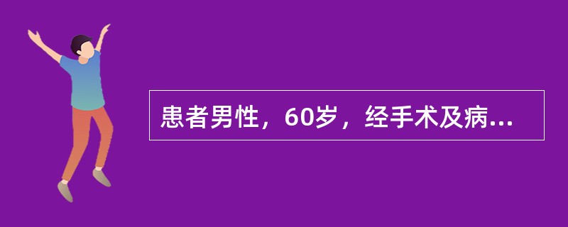 患者男性，60岁，经手术及病理等诊断为胃体癌。术后病理提示：低分化腺癌侵及固有肌层；清扫淋巴结中6枚查见癌转移。余辅助检查未见远处转移。根据AJCC／UICC分期标准，患者的术后TNM分期为()