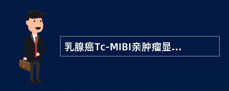 乳腺癌Tc-MIBI亲肿瘤显像时，可通过半定量指标——肿瘤的滞留指数(RI)，评估病灶的良恶性，RI的公式是