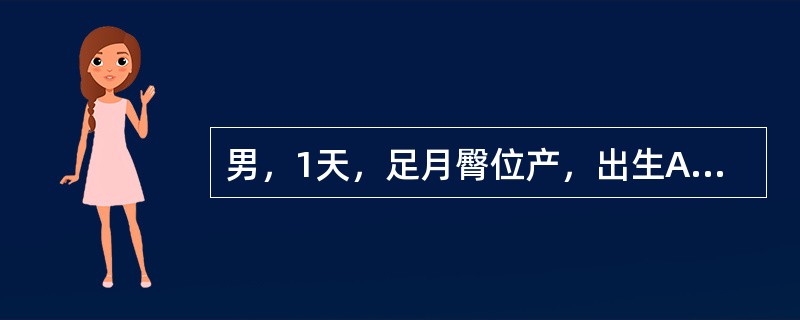 男，1天，足月臀位产，出生Apgar评分1分钟和5分钟各评8分、9分。生后5小时出现呕吐，呈喷射性，伴尖声哭叫、青紫、体温不升。查体：前囟饱满，心肺正常，拥抱反射消失。诊断最大可能是