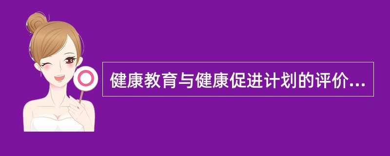 健康教育与健康促进计划的评价目的是（）