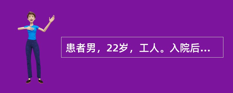 患者男，22岁，工人。入院后将自己所思所想记录在笔记本上给医生看，内容如下：“自己想到进化时，觉得是由动物进化的，所以人不应该吃猪肉；又想到动物是由植物进化的，因此又觉得不该吃蔬菜；植物又是从土里生长