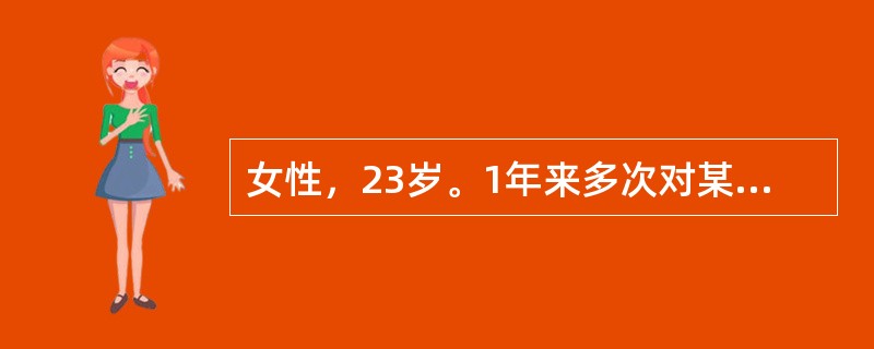 女性，23岁。1年来多次对某男歌星表示爱意，当被拒绝时，她认为是在考验她，对家属的解释和劝告都不能接受。该患者的症状可能是