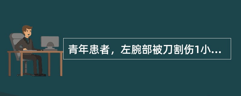 青年患者，左腕部被刀割伤1小时。左腕屈腕肌力减弱，左侧示指、中指屈指功能障碍，环指及小指屈指肌力减弱。探查发现左腕部屈肌支持带损伤，深部肌腱损伤。该患者手术治疗后最易出现的并发症是