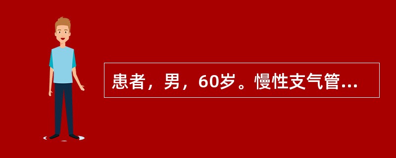 患者，男，60岁。慢性支气管炎病史20年，肺心病病史5年。近1周感冒后咳嗽，吐黄痰，心悸气短加重。下列哪项治疗原则是最重要的