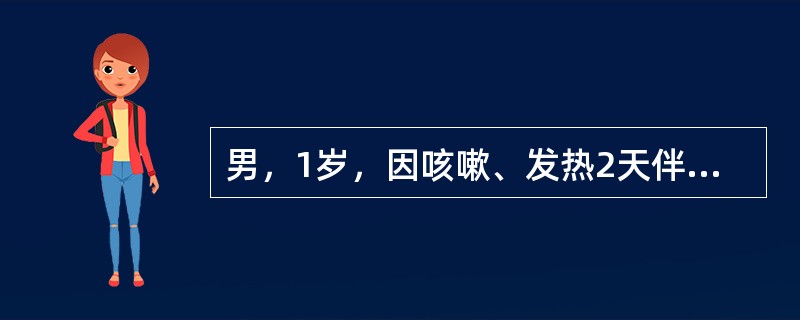 男，1岁，因咳嗽、发热2天伴晕厥2次入院。一天前患儿突发晕厥，当时面色苍白，双目凝视，四肢强直，呼之不应，伴尿失禁，持续2～3分钟自行缓解。今患儿哭闹后再次发作晕厥遂来院急诊。查体：T37.7℃，P1