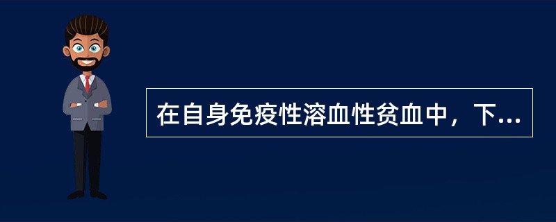 在自身免疫性溶血性贫血中，下列哪项试验阳性结果最具诊断意义是