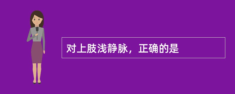 对上肢浅静脉，正确的是