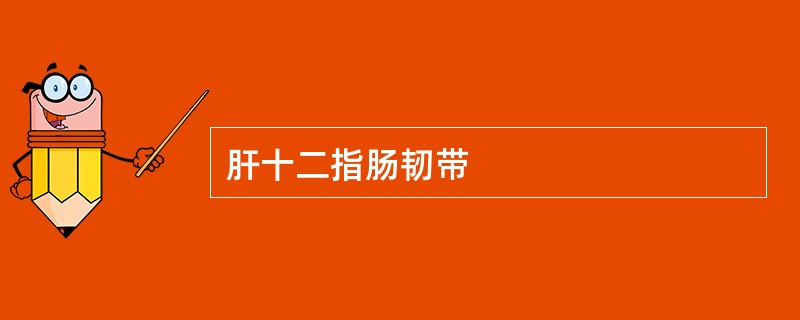 肝十二指肠韧带