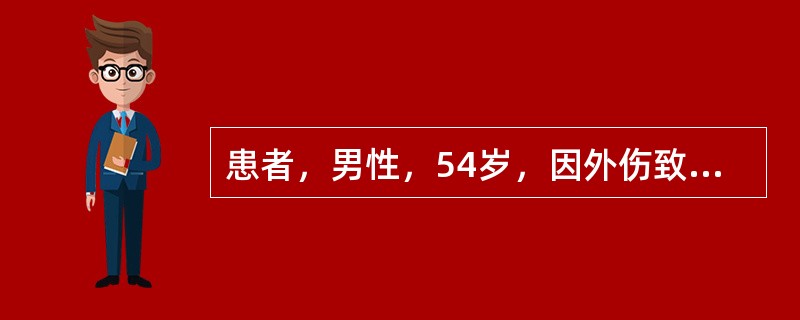 患者，男性，54岁，因外伤致右小腿皮肤裂伤，经清创缝合伤口3～5天后，患者高热，伤处肿胀、发红、剧痛，此时宜