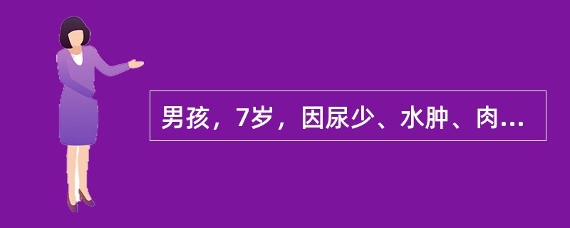 男孩，7岁，因尿少、水肿、肉眼血尿诊断为急性肾炎入院。入院当天出现头痛、呕吐、惊厥1次，嗜睡，眼眶周围见针刺状出血点。此时最可能的并发症是