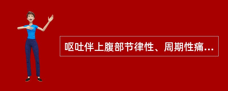 呕吐伴上腹部节律性、周期性痛可见于