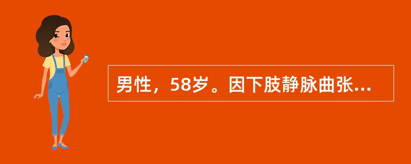 男性，58岁。因下肢静脉曲张行高位结扎及剥脱术，术后4小时因站立排尿，小腿部伤口处突然出血不止。紧急处理方法是