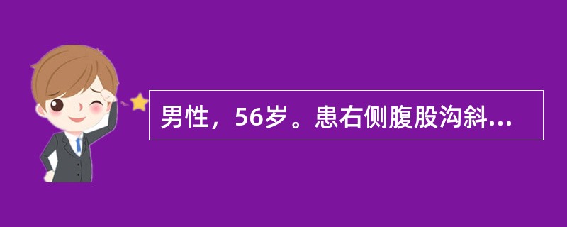 男性，56岁。患右侧腹股沟斜疝3年。今晨便后疝突出，不能还纳6小时，局部疼痛，伴恶心，无呕吐。此时首要的处理是