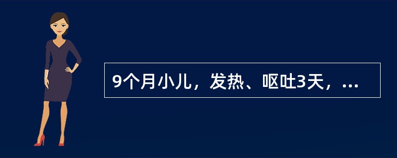 9个月小儿，发热、呕吐3天，惊厥2次而入院，脑脊液结果支持"化脑"，患儿入院后频繁抽搐，高热不退，神志不清，并出现一侧瞳孔扩大，四肢肌张力增高。该患儿出现了哪种情况