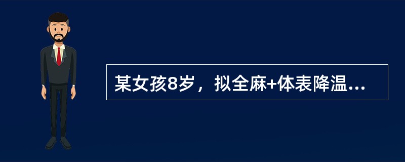 某女孩8岁，拟全麻+体表降温法浅低温行升主动脉狭窄纠正术。复温时最高水温不宜超过()