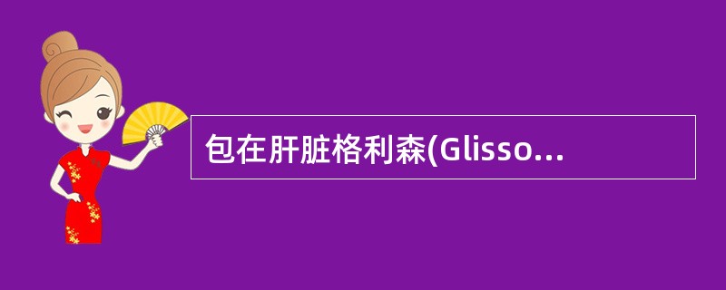 包在肝脏格利森(Glisson)纤维鞘内的管道有