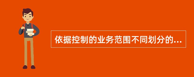 依据控制的业务范围不同划分的控制类型是