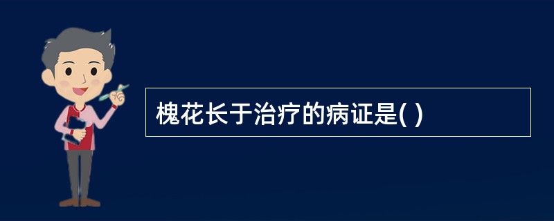 槐花长于治疗的病证是( )