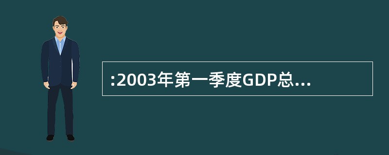 :2003年第一季度GDP总量和增速均居同一位的城市有( )。