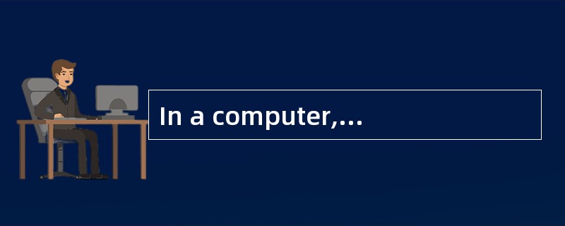 In a computer,if a logical left shift of