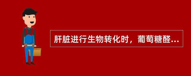 肝脏进行生物转化时，葡萄糖醛酸的活性供体是A、UDPGAB、UDPCC、CDPG