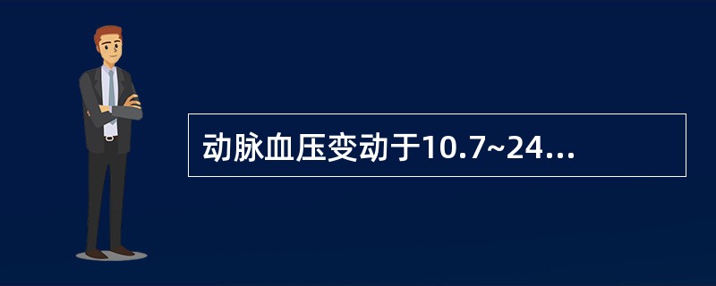 动脉血压变动于10.7~24kPa(80~180mmHg)范围内时,肾血流量保持