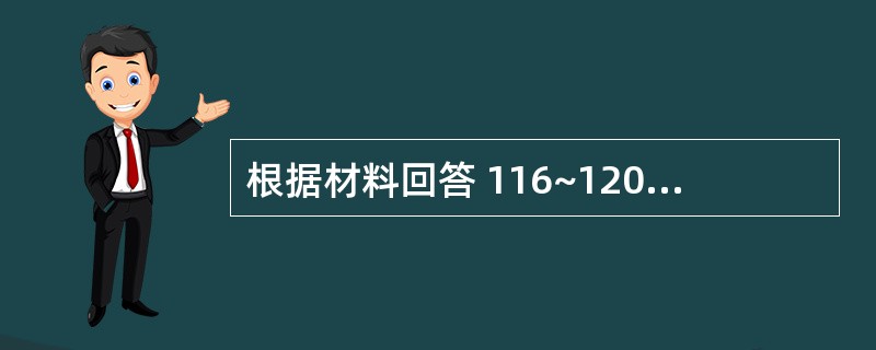 根据材料回答 116~120 题: 根据联合国艾滋病规划署公布的最新统计数字,截