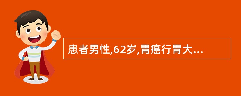 患者男性,62岁,胃癌行胃大部切除术。术后48小时内,除生命体征外,护士还应重点