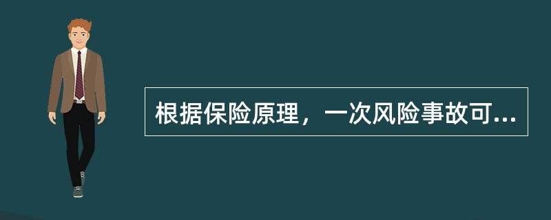 根据保险原理，一次风险事故可能造成保险标的损失的范围被称为（）。