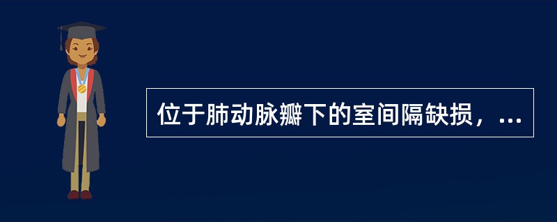 位于肺动脉瓣下的室间隔缺损，应称为（）